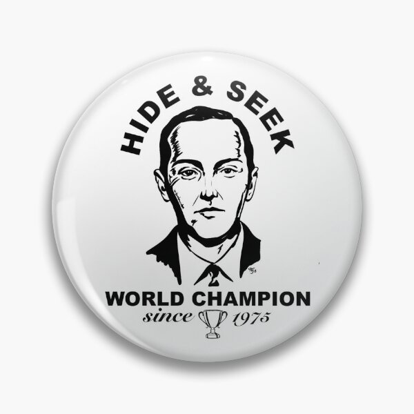 Item preview, D.B. Cooper Hide and Seek Champion designed and sold by Fionajean13.