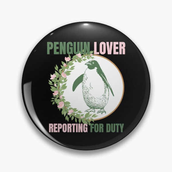 Item preview, Funny Penguin - Penguin Lover Reporting For Duty designed and sold by penguinarchives.