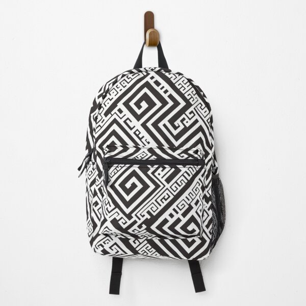 Item preview, Black & White Greek Key Motif II | Seamless designed and sold by Unrooted.