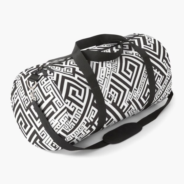 Item preview, Black & White Greek Key Motif II | Seamless designed and sold by Unrooted.