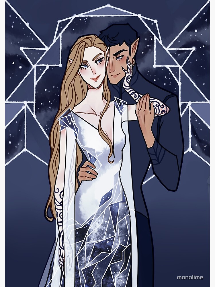 Cosmic Couple by monolime