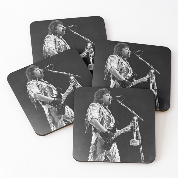 Aperçu de l'œuvre Tico Torres - Bon Jovi - Photographie BW créée et vendue par ConcertImages.