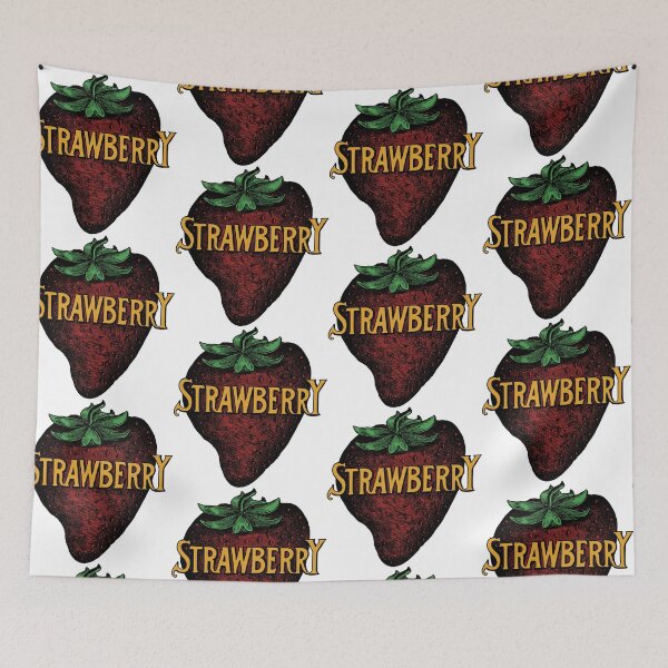 Item preview, Vintage Strawberry designed and sold by DoodleDashCollective.