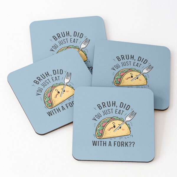 Item preview, Forking Taco Humor designed and sold by EnchantedDecor.