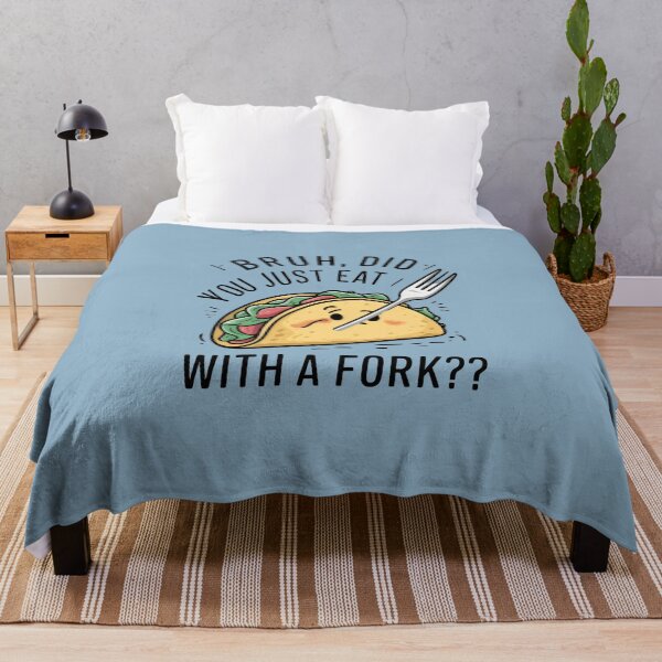 Item preview, Forking Taco Humor designed and sold by EnchantedDecor.