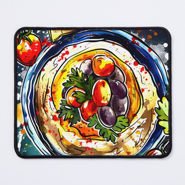 Item preview, Hummus Art: Celebrating Clean Eating and Real Arabic Food - A Middle Eastern Culinary Masterpiece designed and sold by FUNqoosh.