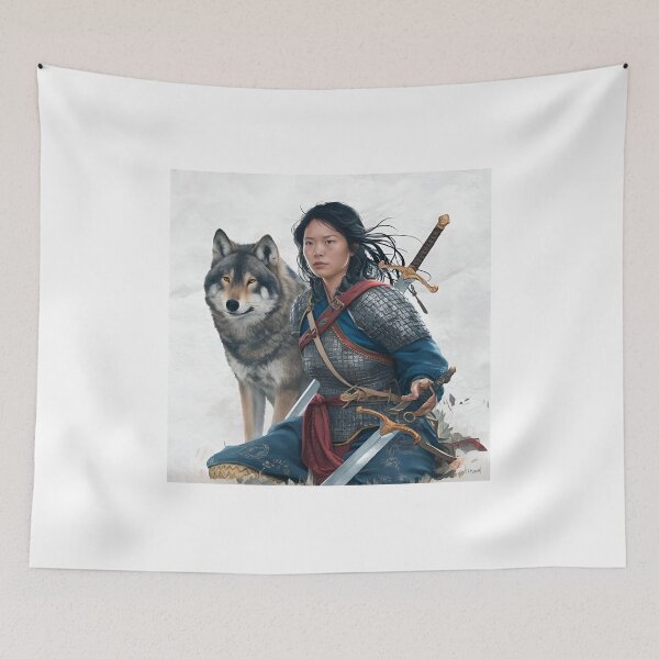 Item preview, Warrior wolf designed and sold by DelyCada.