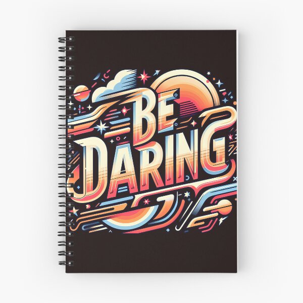 Item preview, Be Daring, typography designed and sold by maxmaj.