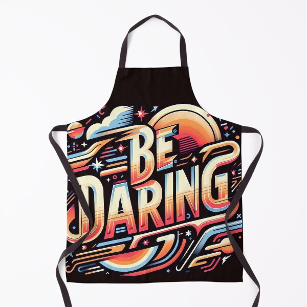 Item preview, Be Daring, typography designed and sold by maxmaj.