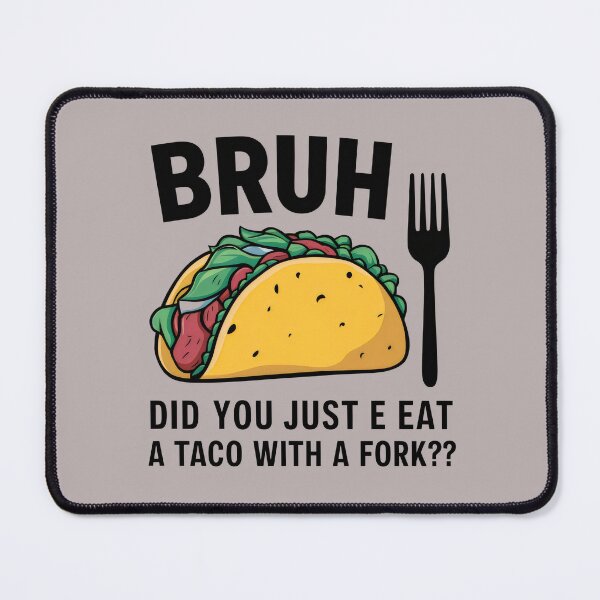 Item preview, Taco Fork Fiasco  designed and sold by EnchantedDecor.