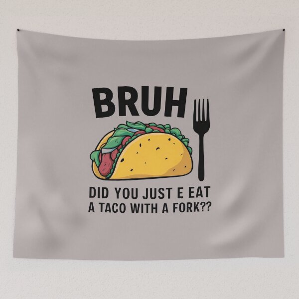 Aperçu de l'œuvre Fiasco de la fourchette à tacos créée et vendue par EnchantedDecor.