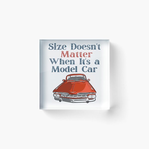 Item preview, Size Doesn't Matter When It's a Model Car designed and sold by Expressiveess1.