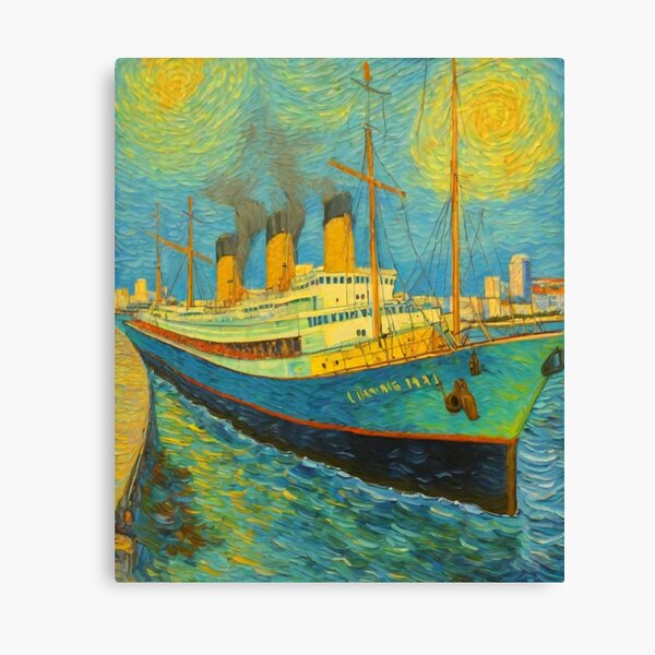Item preview, "Merchant Ship: Seafaring Tales Unveiled" designed and sold by Artisticanvas.