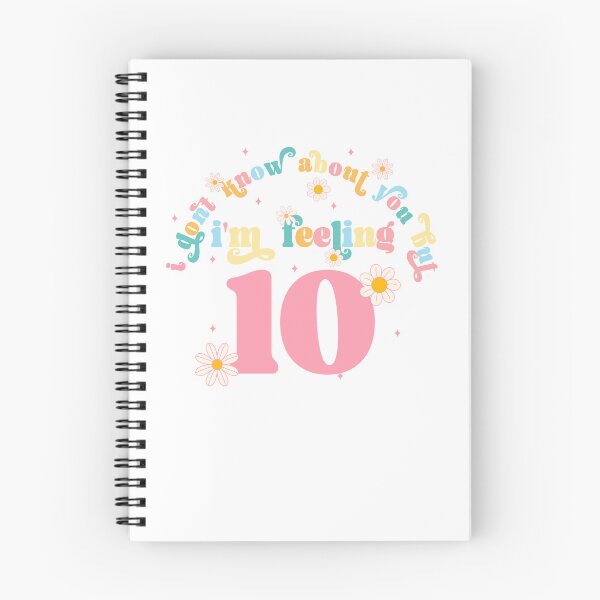 Item preview, I Don't Know About You But I'm Feeling 10, Swiftie Gift designed and sold by throuplescorner.