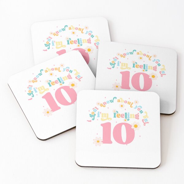 Item preview, I Don't Know About You But I'm Feeling 10, Swiftie Gift designed and sold by throuplescorner.