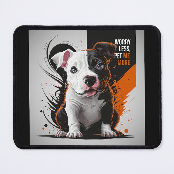 Item preview, WORRY LESS, PET ME MORE designed and sold by Shiwwa.