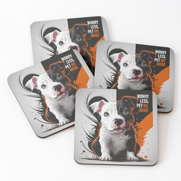 Item preview, WORRY LESS, PET ME MORE designed and sold by Shiwwa.