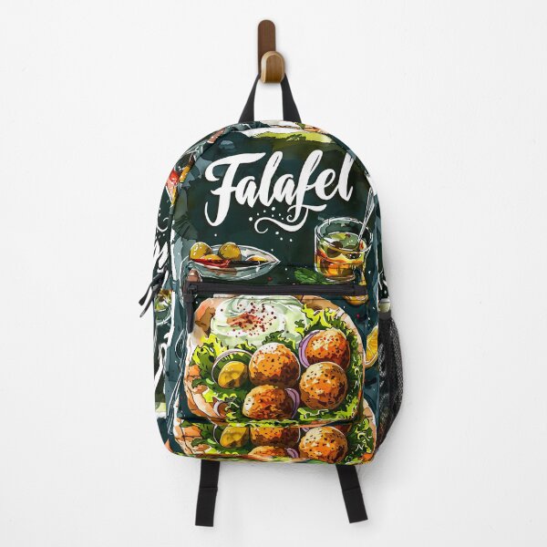 Item preview, Falafel Hummus Feast: Celebrating Healthy Eating and Mediterranean Vegan Delights AI Generated designed and sold by FUNqoosh.