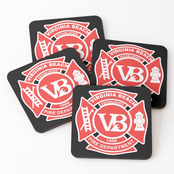 Item preview, RICHMOND VIRGINIA BEACH FIRE DEPARTMENT FIREFIGHTER designed and sold by miyazdesignart.
