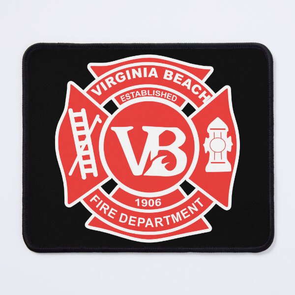 Item preview, RICHMOND VIRGINIA BEACH FIRE DEPARTMENT FIREFIGHTER designed and sold by miyazdesignart.