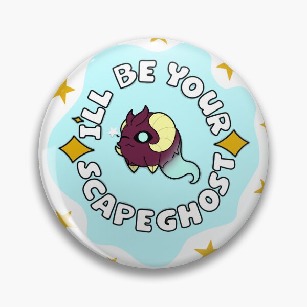 Item preview, I'll Be Your Scapeghost - Maroon designed and sold by GlitchedMask.