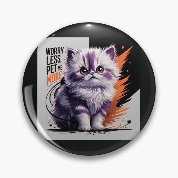 Item preview, WORRY LESS, PET ME MORE designed and sold by Shiwwa.