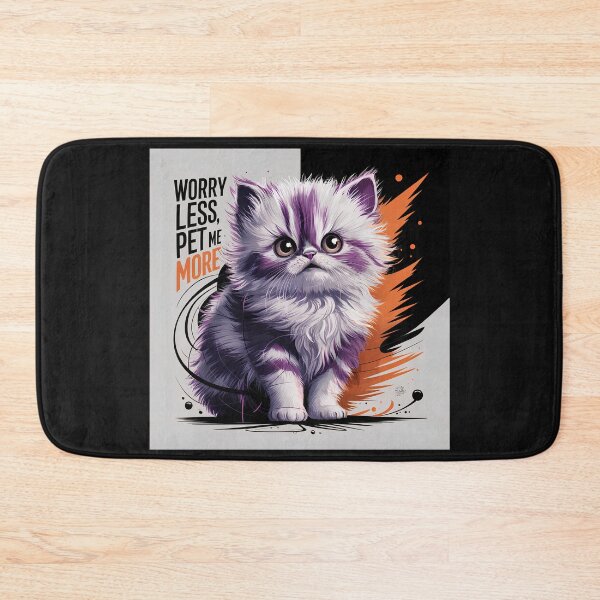 Item preview, WORRY LESS, PET ME MORE designed and sold by Shiwwa.