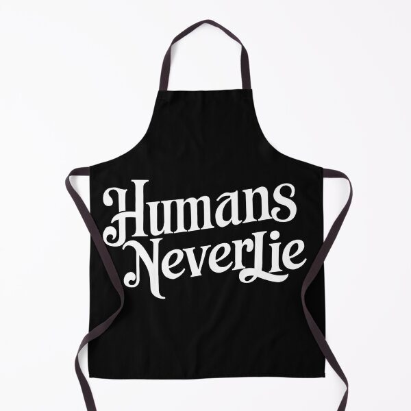 Item preview, Humans never lie funny vintage t-shirts designed and sold by PAVOXAR.