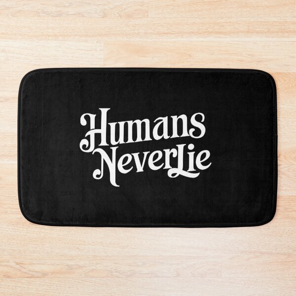 Item preview, Humans never lie funny vintage t-shirts designed and sold by PAVOXAR.
