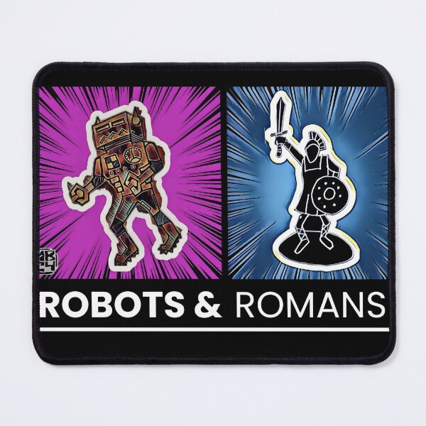Item preview, Robots & Romans designed and sold by Infernal Machines.