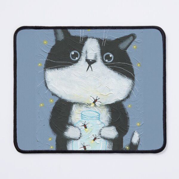 Item preview, Summer Fireflies designed and sold by KilkennyCat Art.