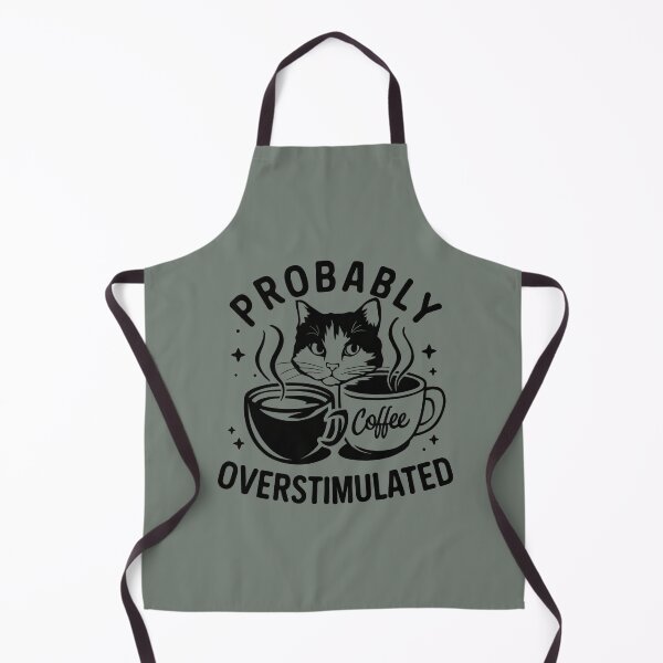 Item preview, Probably Oversitmulated Cat designed and sold by EnchantedDecor.