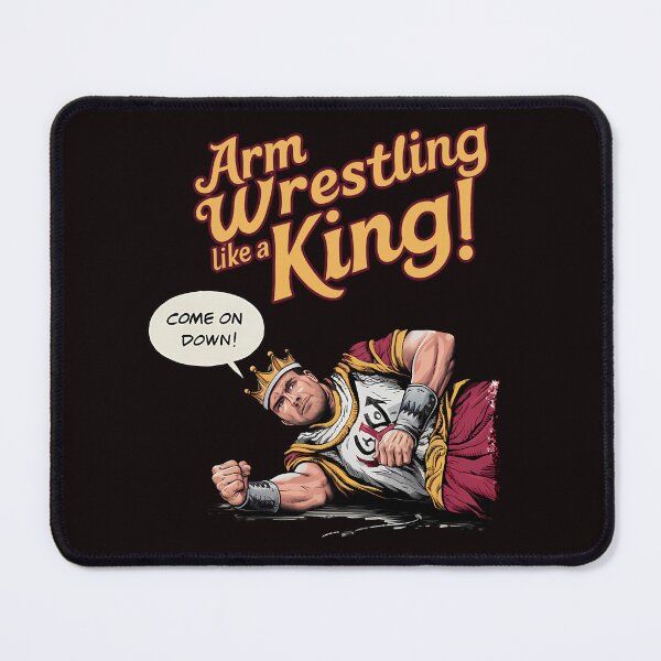 Item preview, Arm Wrestling like a king designed and sold by CoolCrazyQuirky.