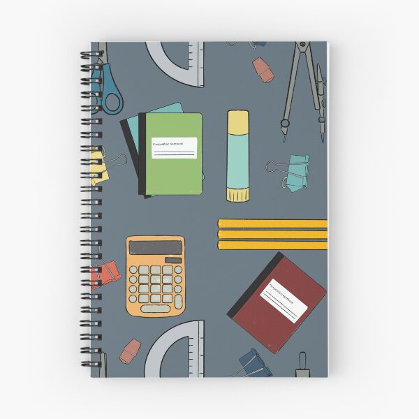 Item preview, School supplies print designed and sold by toadwithbooks.
