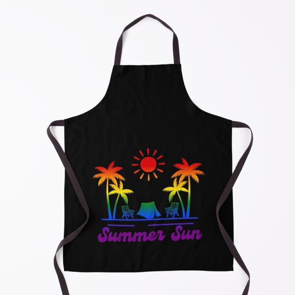 Item preview, Classic pride graphic, Beach Vibes with tent, palm trees and deck chair rainbow graphic, summer sun vibes, summer aesthetic graphic, designed and sold by PrideBeProud.