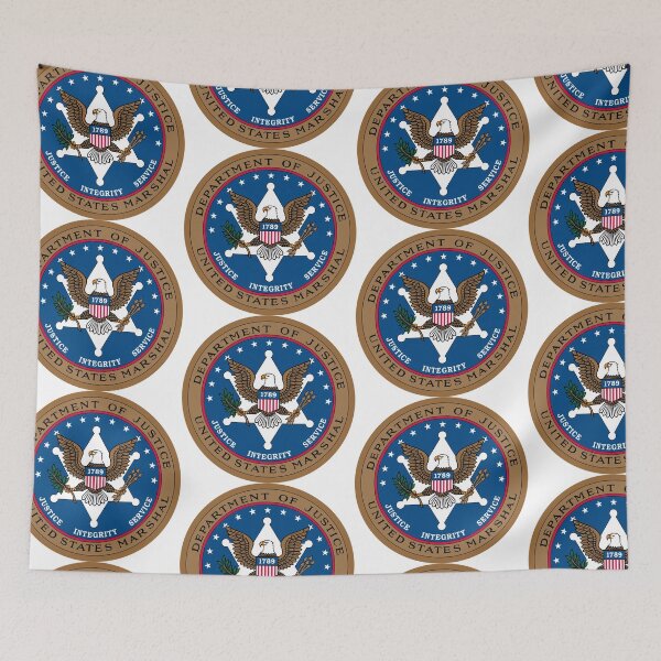 Item preview, US UNITED STATES MARSHAL POLICE MILITARY SPECIAL FORCE DEPARTMENT designed and sold by miyazdesignart.