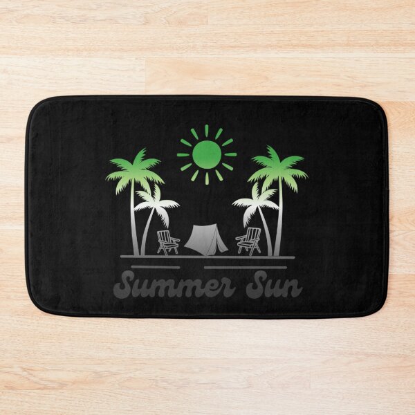 Item preview, Aromantic pride graphic, Beach Vibes with tent, palm trees and deck chair rainbow graphic, summer sun vibes, summer aesthetic graphic, designed and sold by PrideBeProud.