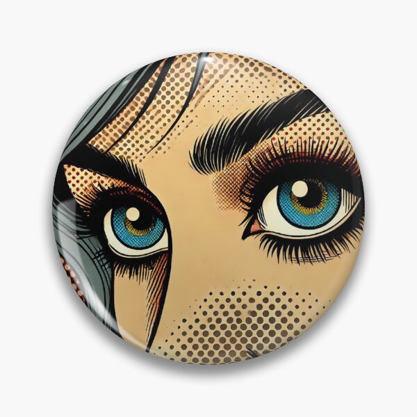 Item preview, Pop Art Woman's Eyes designed and sold by PinUpPizzazz.