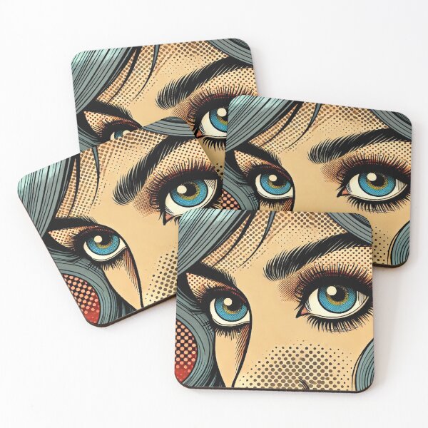 Item preview, Pop Art Woman's Eyes designed and sold by PinUpPizzazz.