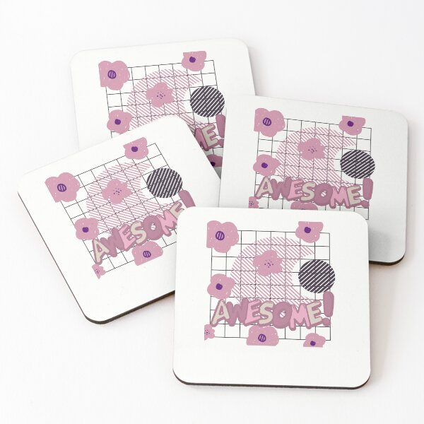 Item preview, Retro Geometric Pattern Design Art 80s Trendy Flower  T-shirt Sticker designed and sold by ThinkNature!.
