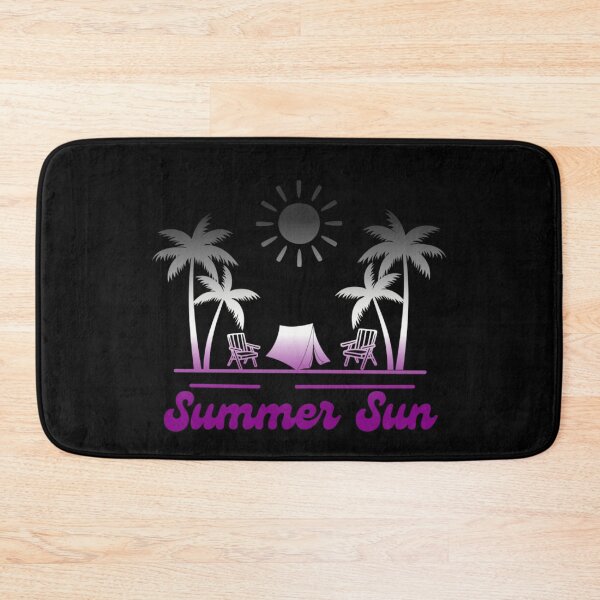 Item preview, Demisexual pride graphic, Beach Vibes with tent, palm trees and deck chair rainbow graphic, summer sun vibes, summer aesthetic graphic, designed and sold by PrideBeProud.