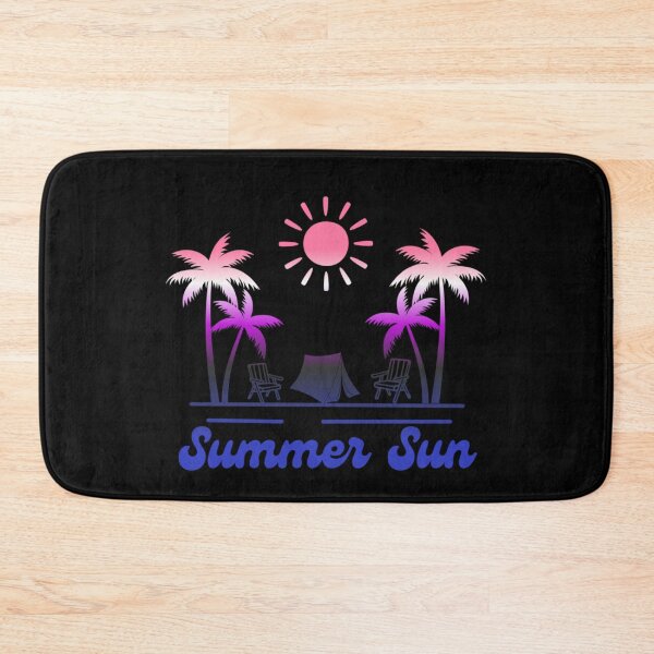 Item preview, Genderfluid pride graphic, Beach Vibes with tent, palm trees and deck chair rainbow graphic, summer sun vibes, summer aesthetic graphic, designed and sold by PrideBeProud.