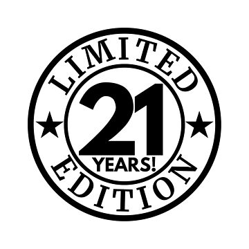 Happy 21st birthday 21 years old celebration