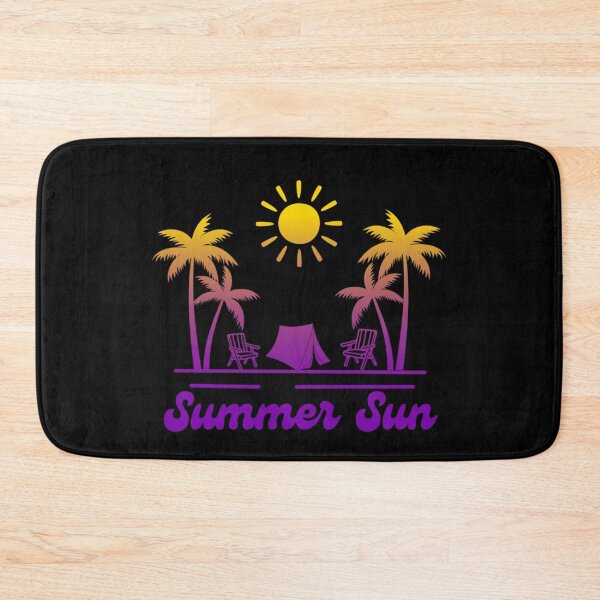 Item preview, Intersex pride graphic, Beach Vibes with tent, palm trees and deck chair rainbow graphic, summer sun vibes, summer aesthetic graphic, designed and sold by PrideBeProud.