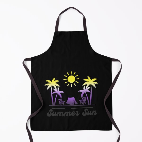 Item preview, Nonbinary pride graphic, Beach Vibes with tent, palm trees and deck chair rainbow graphic, summer sun vibes, summer aesthetic graphic, designed and sold by PrideBeProud.
