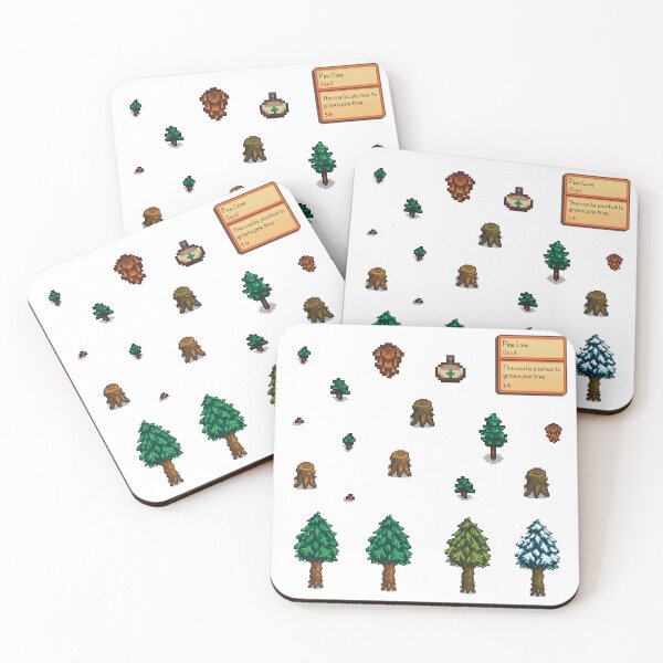 Item preview, Stardew valley pine tree designed and sold by Nnnnnnnnnnne.