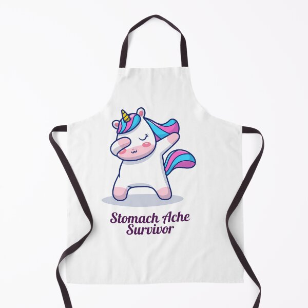 Item preview, Stomach Ache Survivor Unicorn designed and sold by sydney-syder.