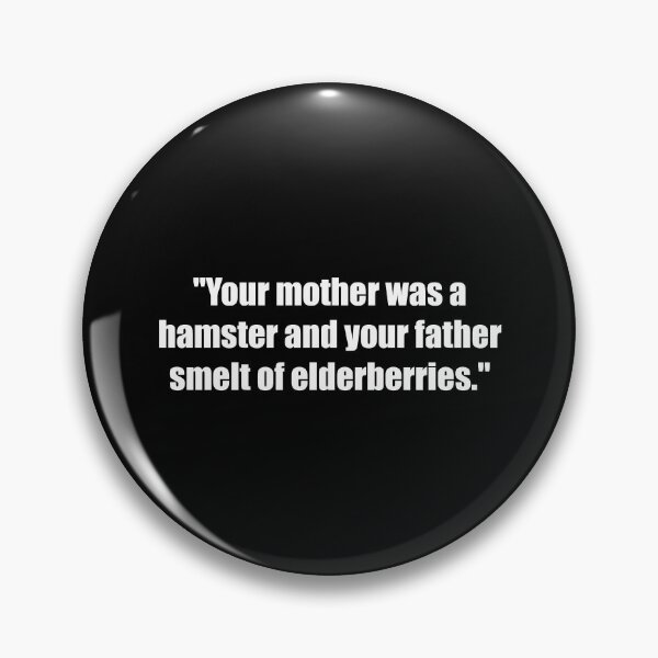 Artikelvorschau, „Deine Mutter war ein Hamster und dein Vater roch nach Holunderbeeren.“ John Cleese - Monty Python und der Heilige Gral entworfen und verkauft von CrewDesigns.