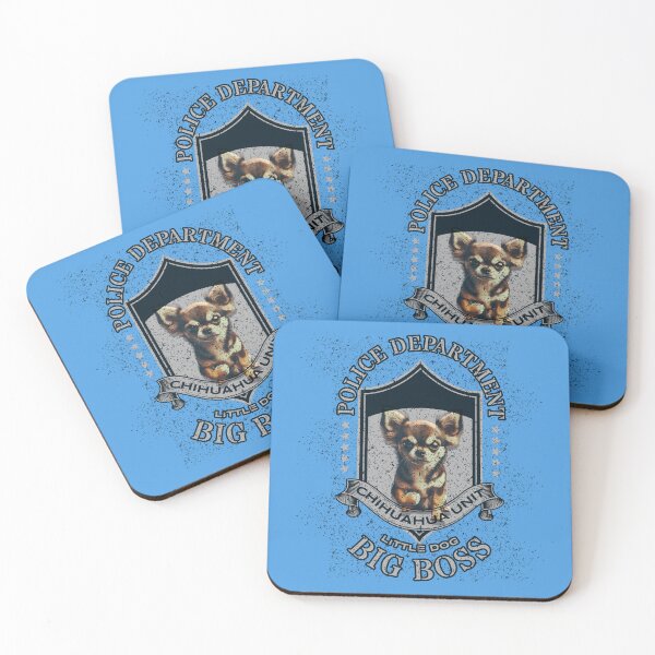 Item preview, Police Department, Chihuahua Unit, Little Dog Big Boss designed and sold by Vee-Dog.