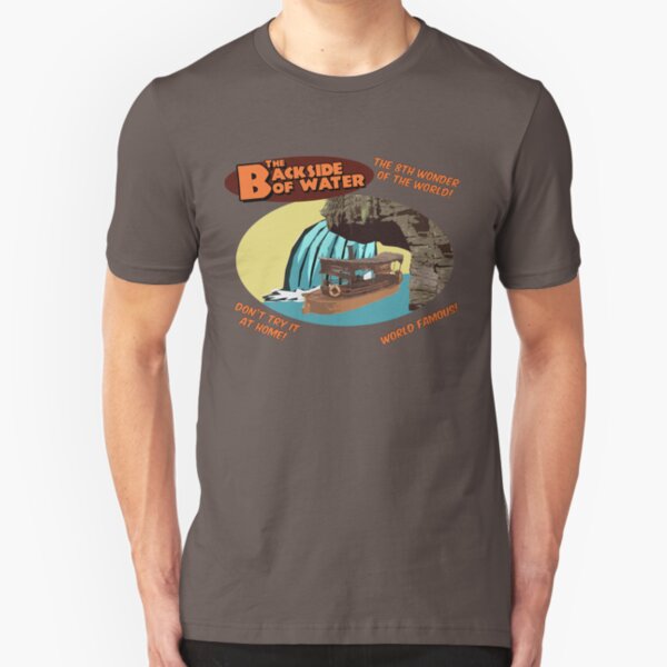 The Backside of Water! Slim Fit T-Shirt